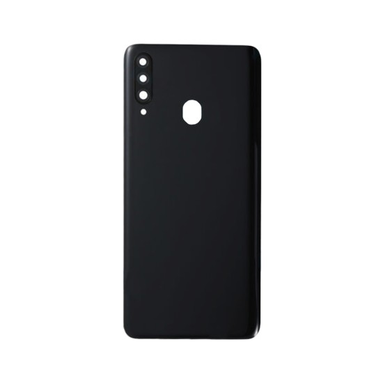 Back cover+Camera Lens Samsung Galaxy A20s/A207 Black Back cover+Camera Lens Samsung Galaxy A20s/A207 Black